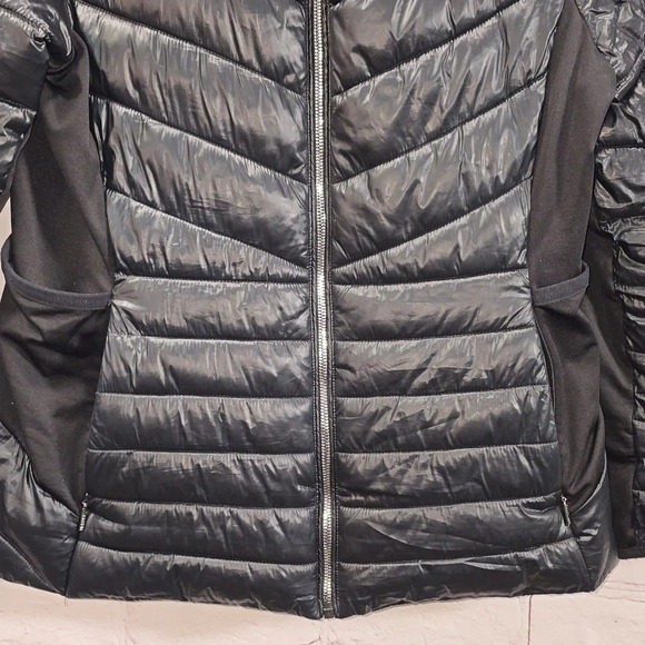 Calvin Klein Performance Repel Puffer Coat Repreve Fill  Womens Size Large - Picture 5 of 15